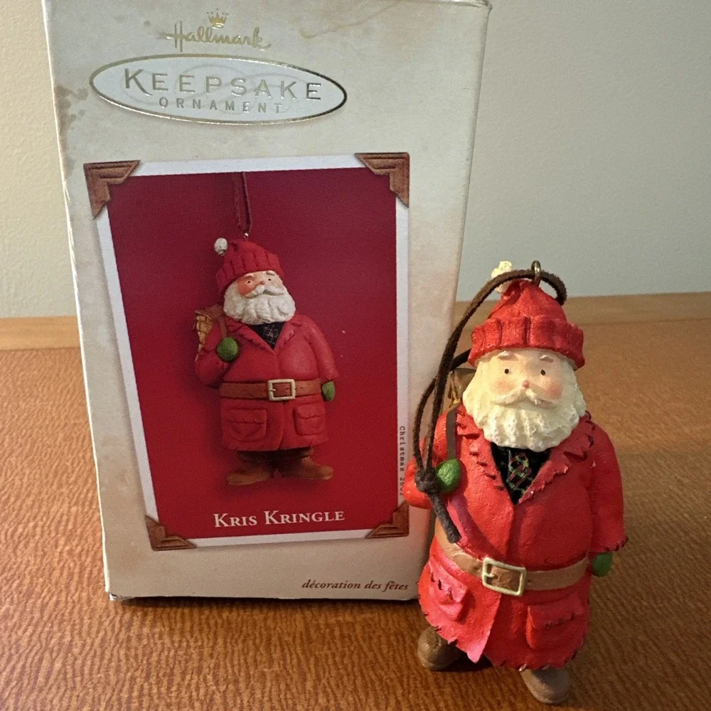 2003‎ Hallmark Ornament - Kris Kringle - Santa Claus